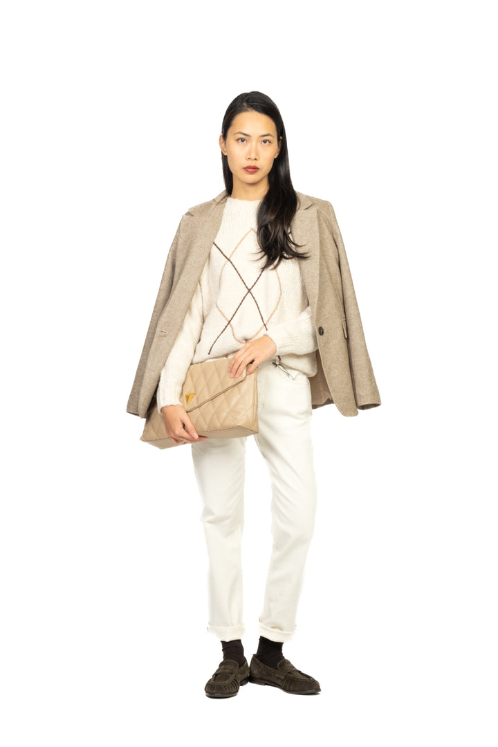 Tensione In - Maglia ricamo rombo Art. W5HMJ95A460