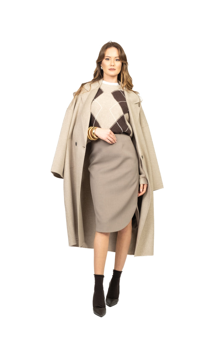 Vicolo - Maglia rombi girocollo Art. 77344F