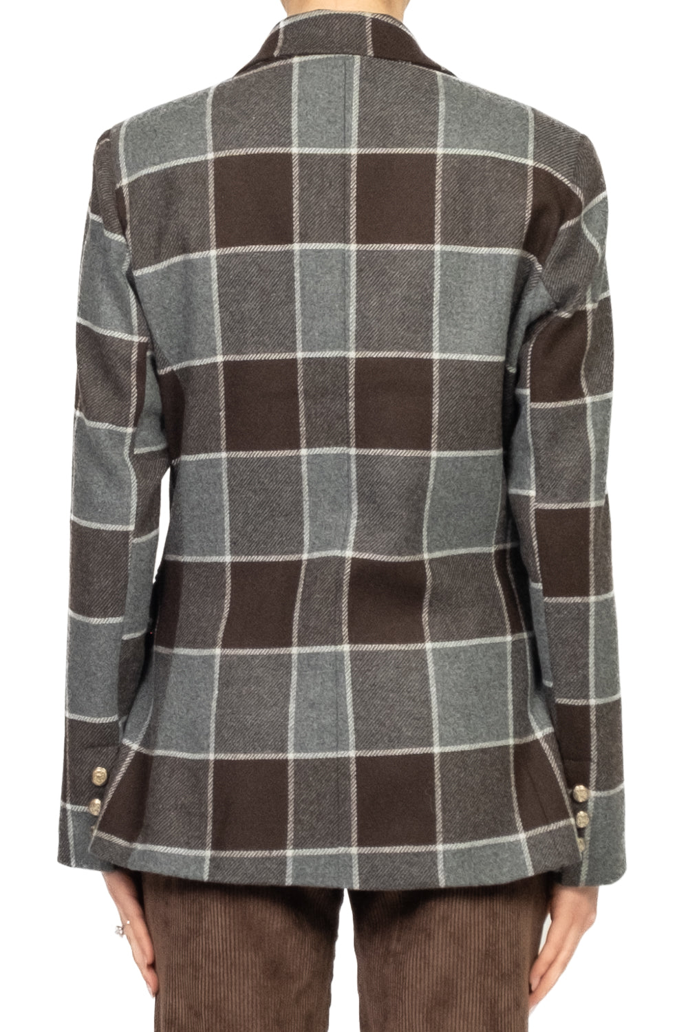 Tensione In - Giacca quadri doppio petto Art. 26B1506