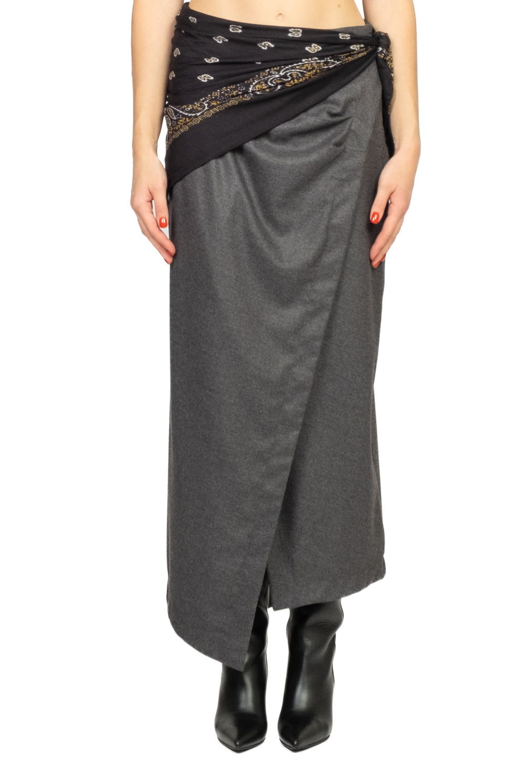 Dixie - Gonna portafoglio sovrapposizione bandana Art. GDDQYNVU