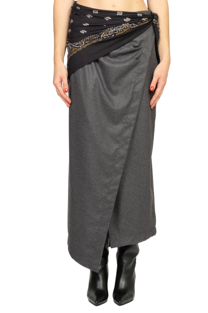 Dixie - Gonna portafoglio sovrapposizione bandana Art. GDDQYNVU