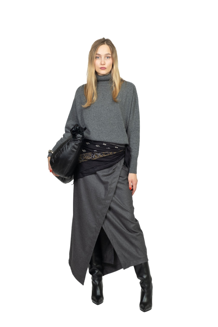 Tensione In - Maglia over collo alto Art. D78758