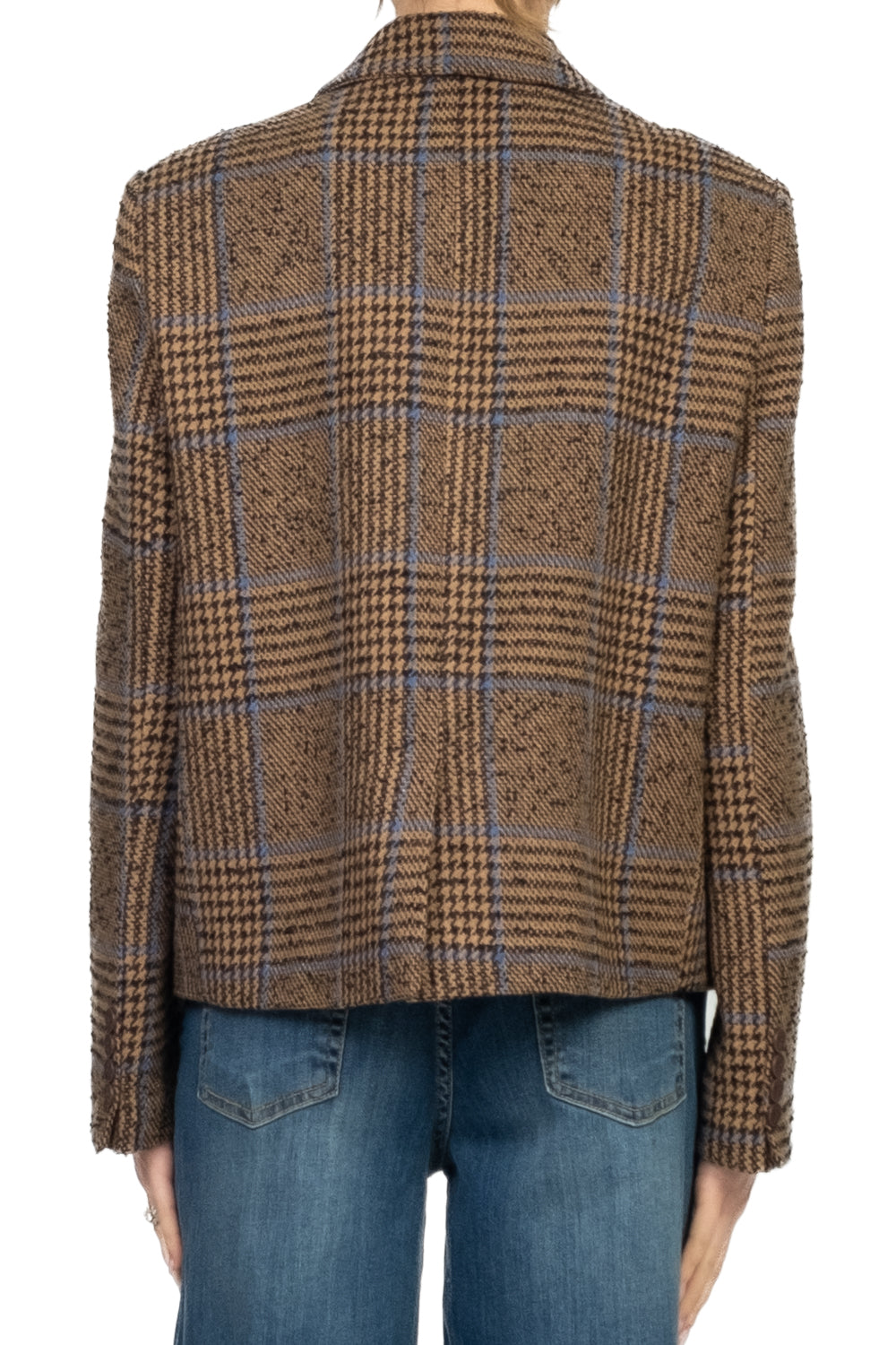 Tensione In - Giacca check corta Art. W25J995