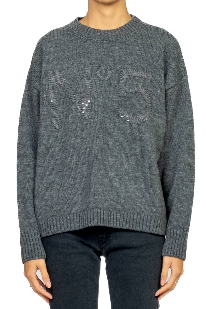 Tensione In - Maglia N5 con paillettes Art. W5HMJ81A400