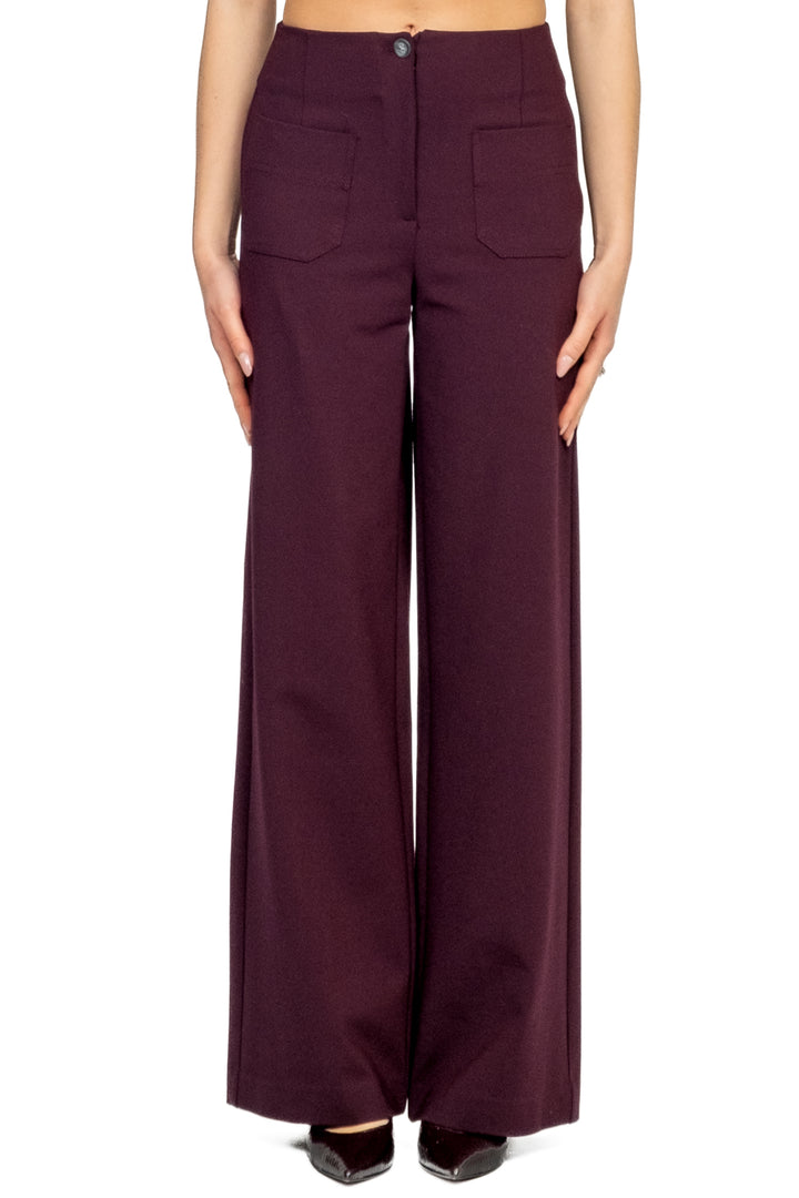 Tensione In - Pantalone punto milano con taschini Art. 26P1522