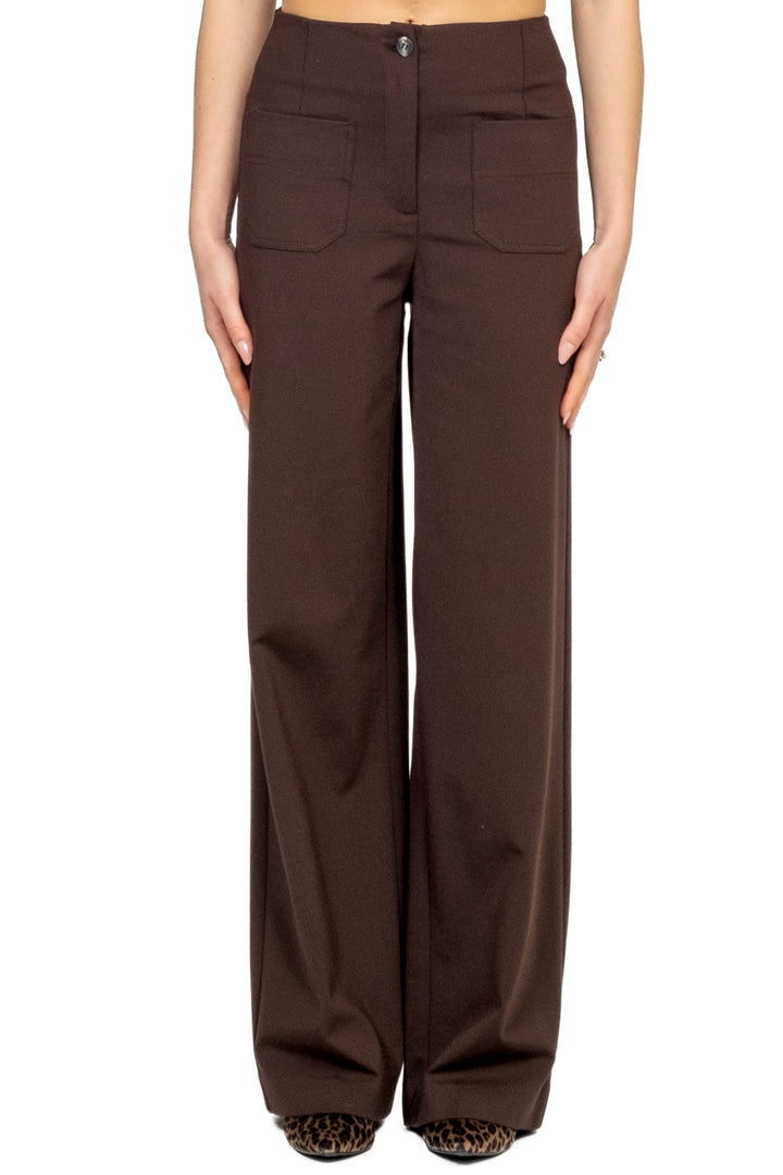 Tensione In - Pantalone punto milano con taschini Art. 26P1522