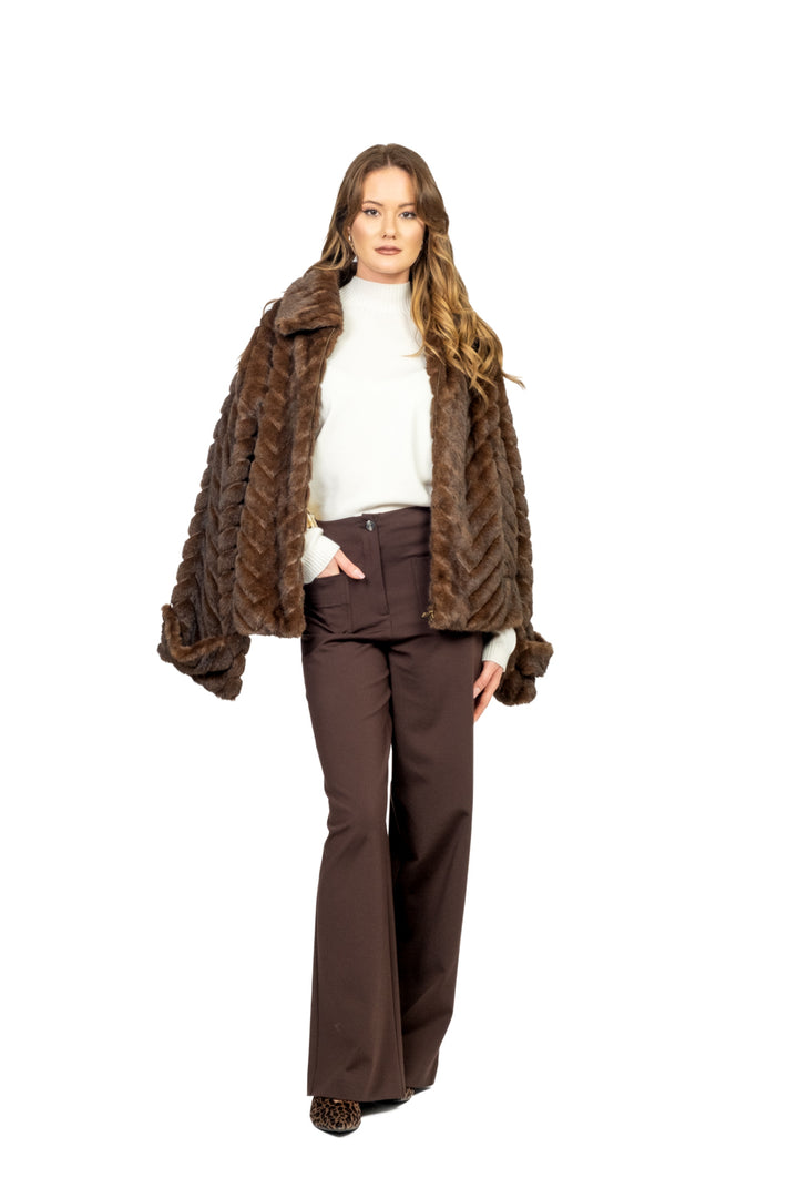 Tensione In - Pantalone punto milano con taschini Art. 26P1522