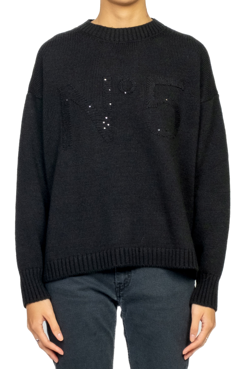 Tensione In - Maglia N5 con paillettes Art. W5HMJ81A400