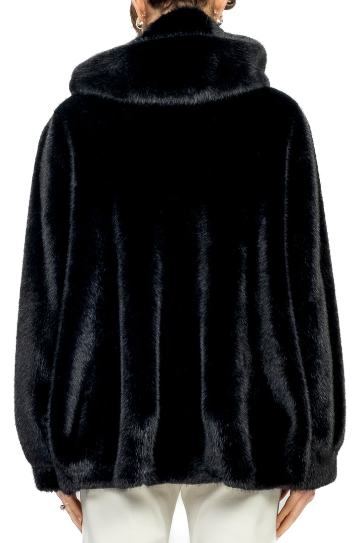 Have One - Giacca pelliccia con cappuccio Art. KDY-P034