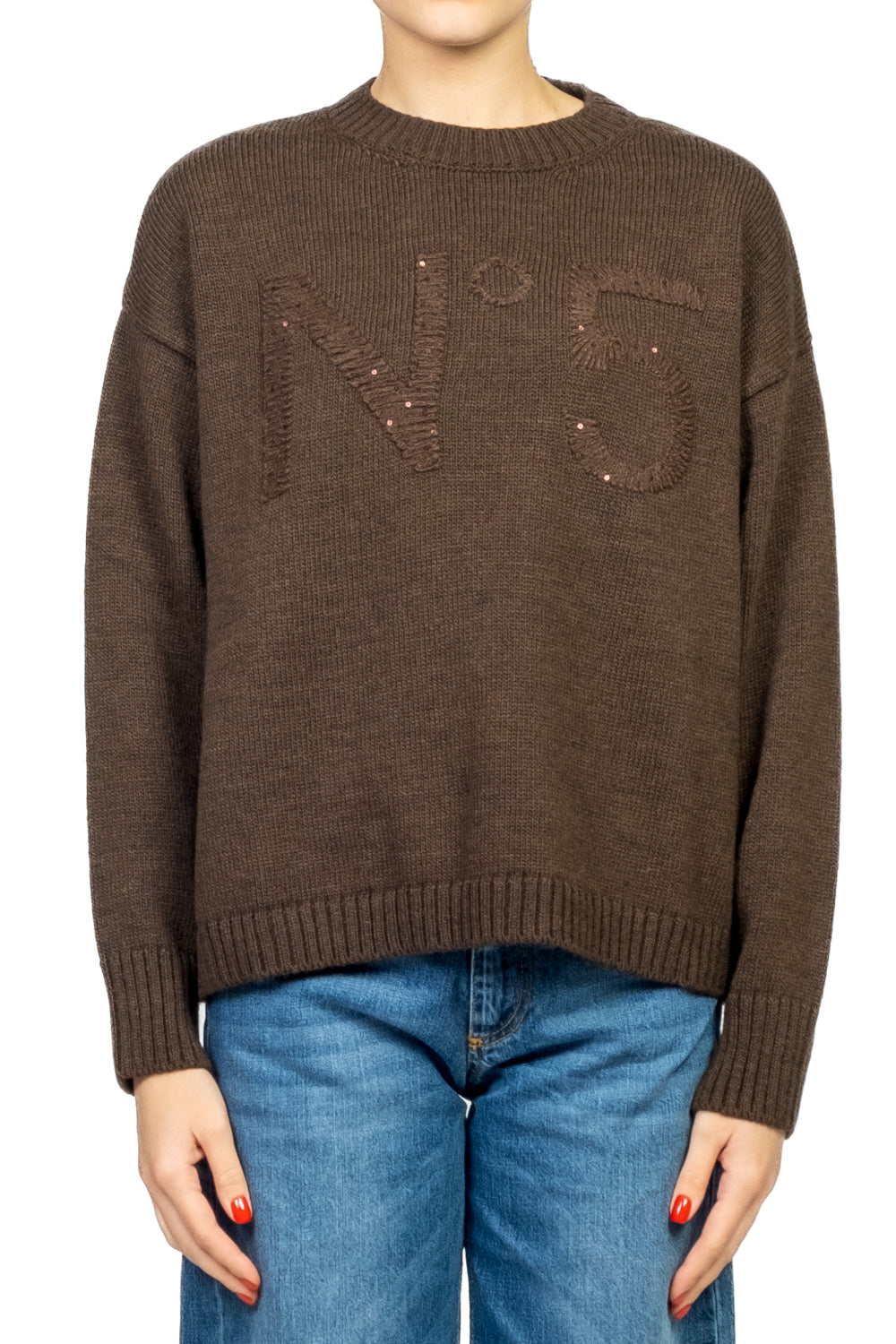 Tensione In - Maglia N5 con paillettes Art. W5HMJ81A400