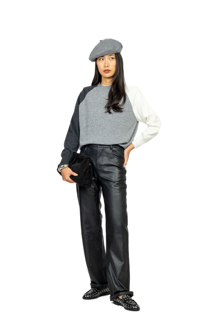 Vicolo - Maglia maniche contrasto Art. 22222F