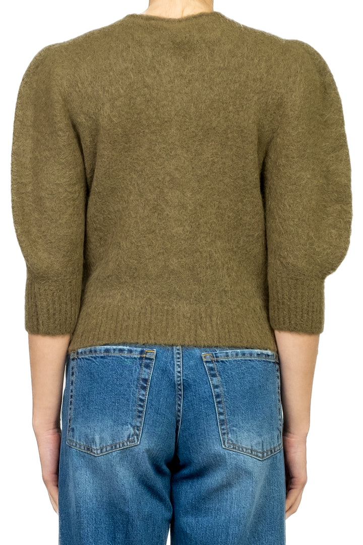 Kontatto - Cardigan in mohair manica palloncino Art. 3M0873C