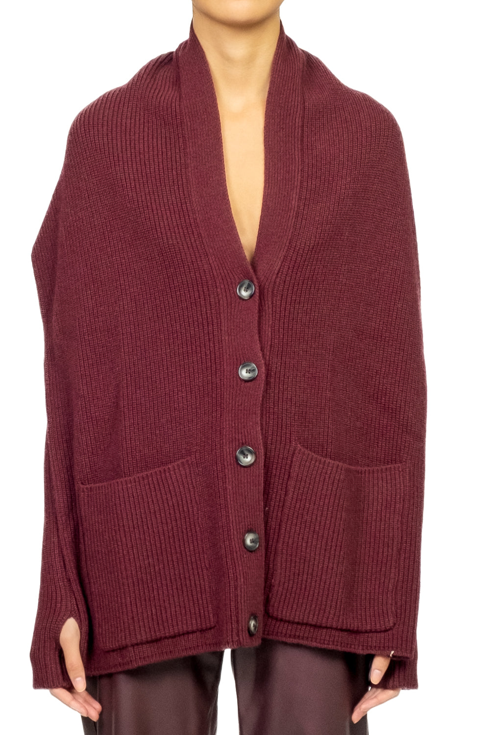 Vicolo - Gilet davantino in maglia con manicotti Art. 77353F