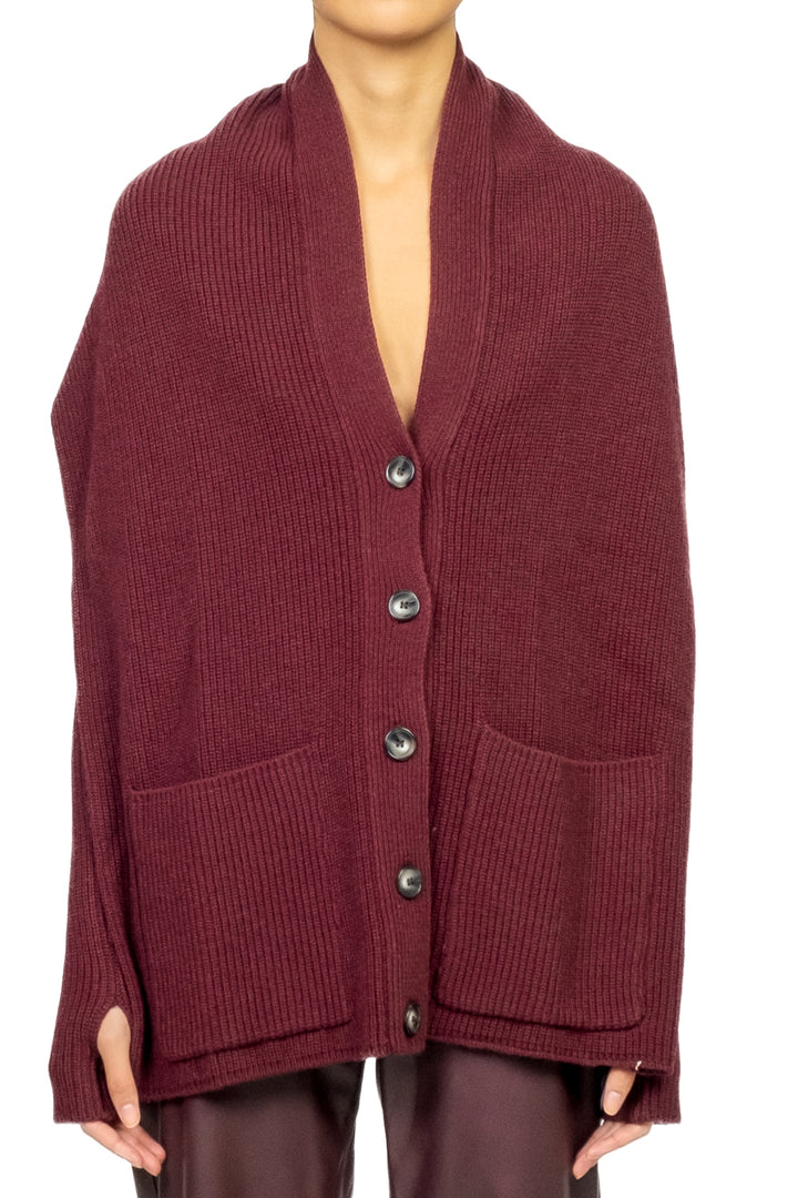 Vicolo - Gilet davantino in maglia con manicotti Art. 77353F