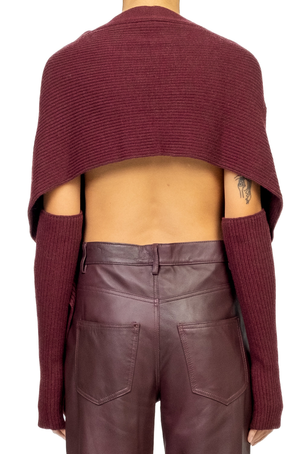 Vicolo - Gilet davantino in maglia con manicotti Art. 77353F