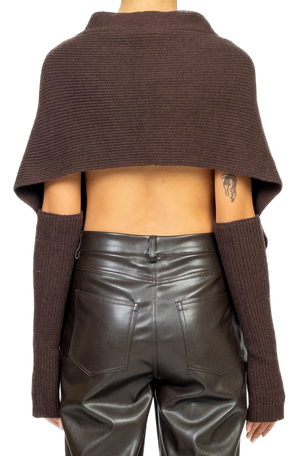 Vicolo - Gilet davantino in maglia con manicotti Art. 77353F