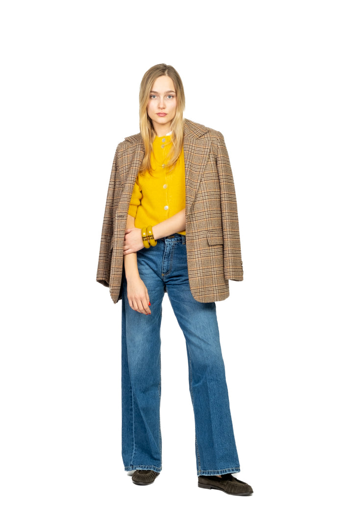 Kontatto - Cardigan in mohair manica palloncino Art. 3M0873C