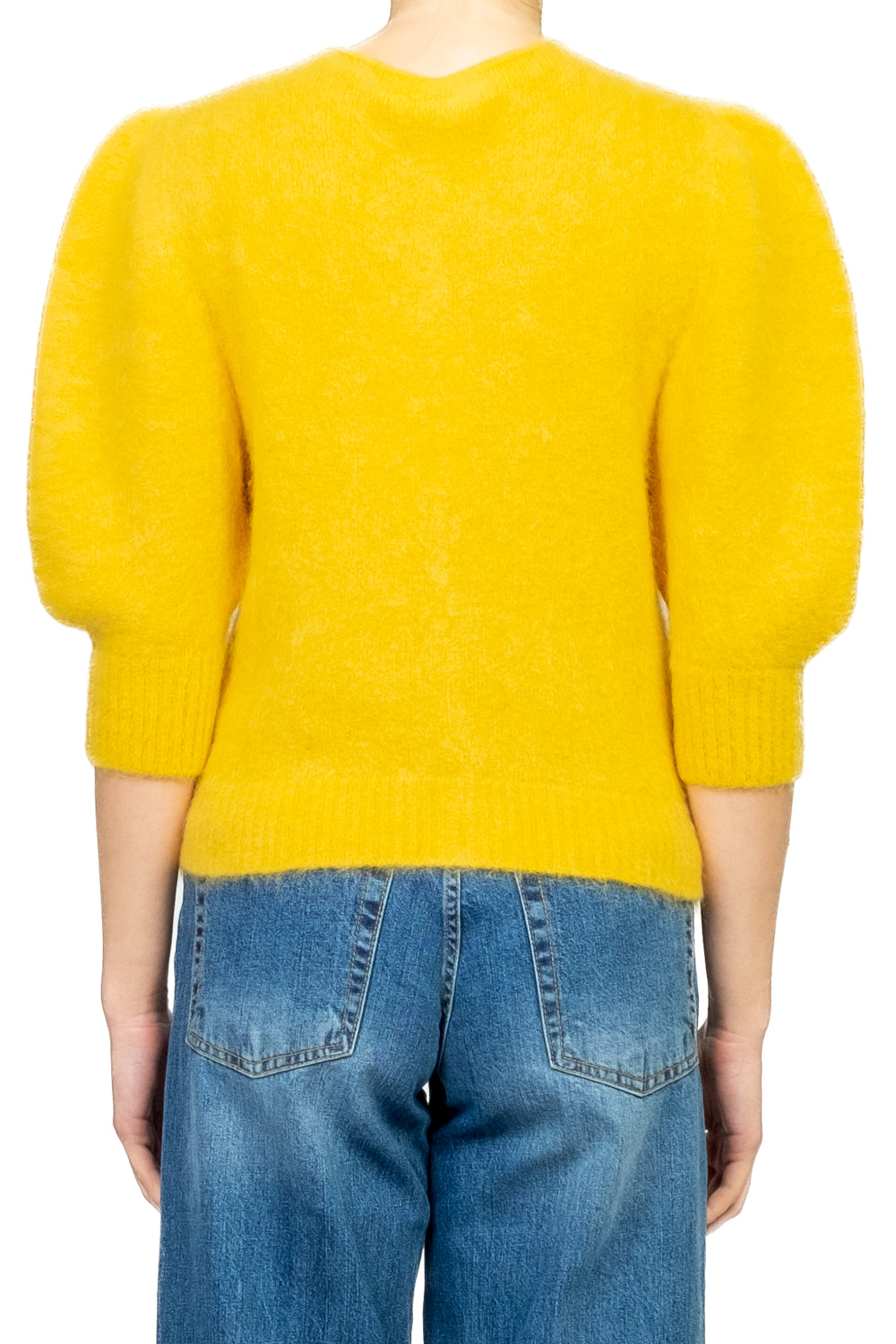 Kontatto - Cardigan in mohair manica palloncino Art. 3M0873C