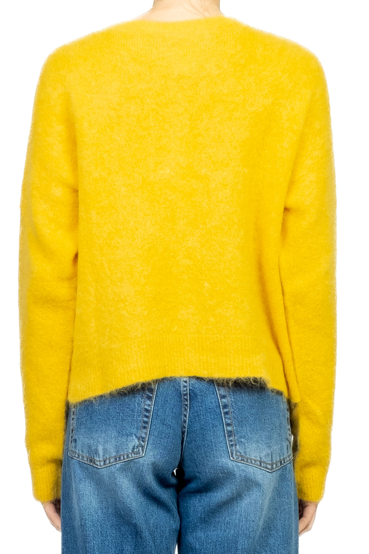 Kontatto - Cardigan girocollo in mohair Art. 3M0866CN