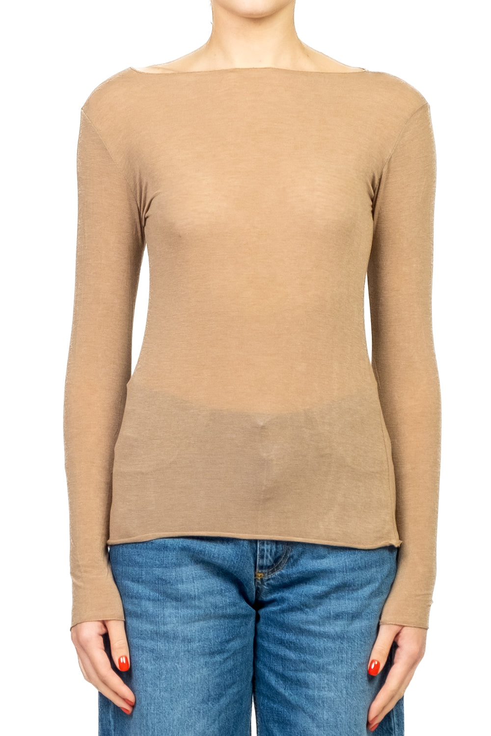 Emunà - Maglia sottile in misto cashmere