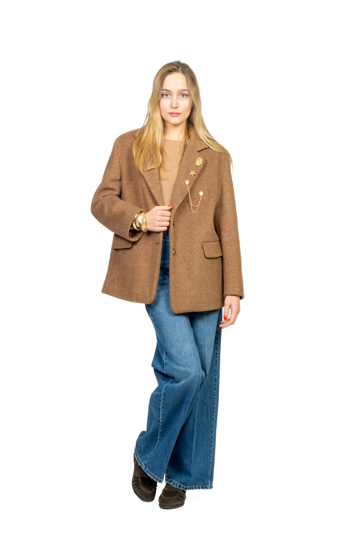 Emunà - Maglia sottile in misto cashmere