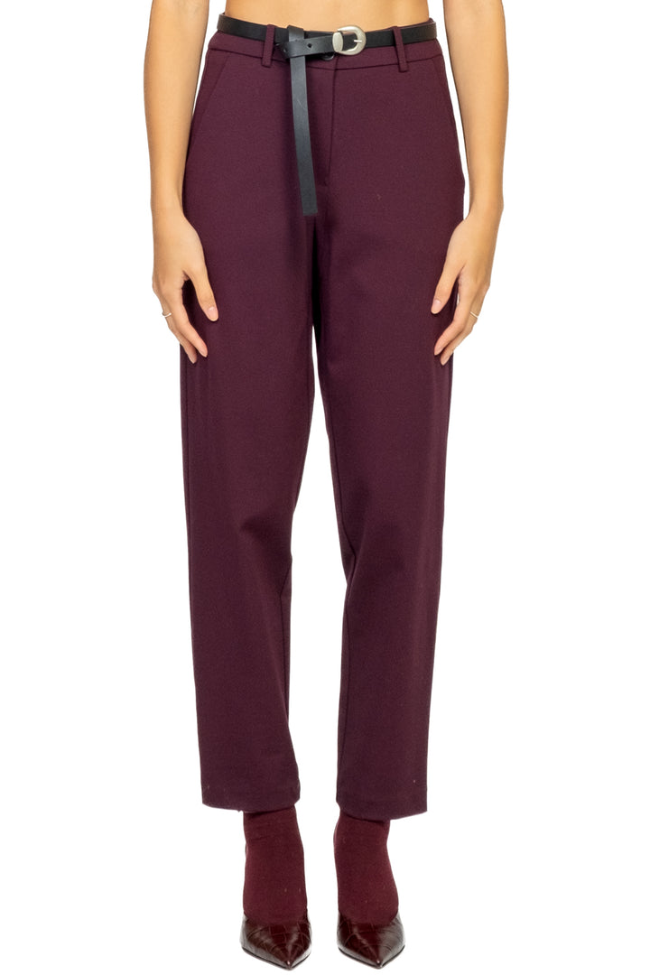 Tensione In - Pantalone carrot in punto milano Art. 26P1202