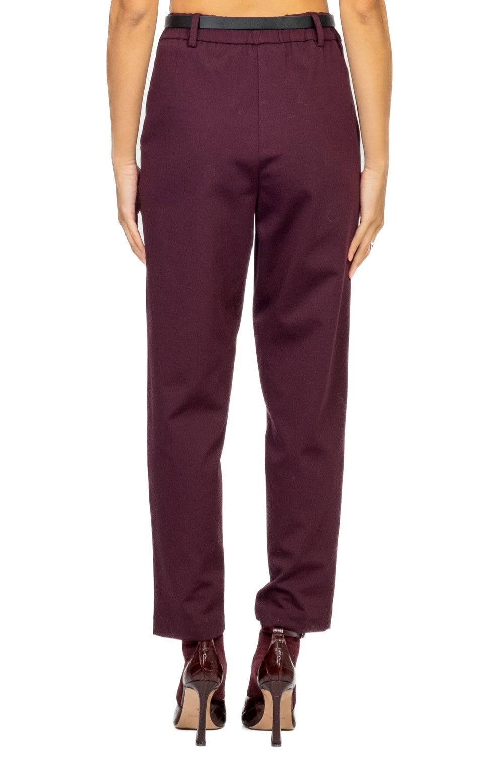 Tensione In - Pantalone carrot in punto milano Art. 26P1202