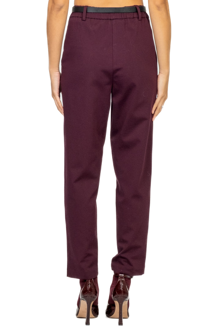 Tensione In - Pantalone carrot in punto milano Art. 26P1202