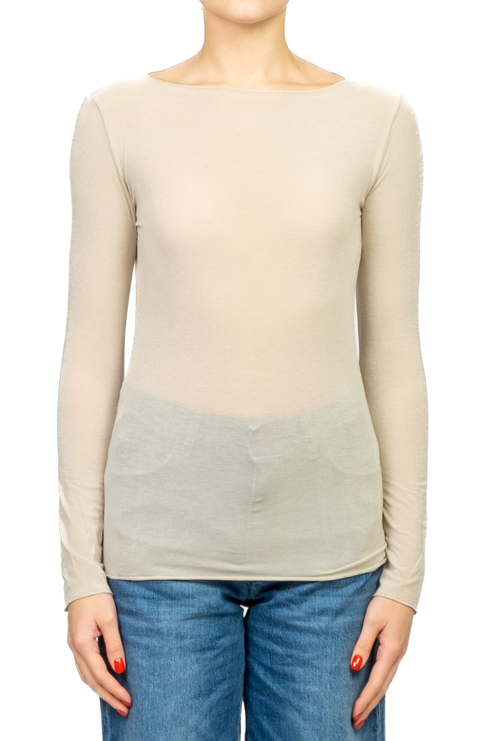 Emunà - Maglia sottile in misto cashmere