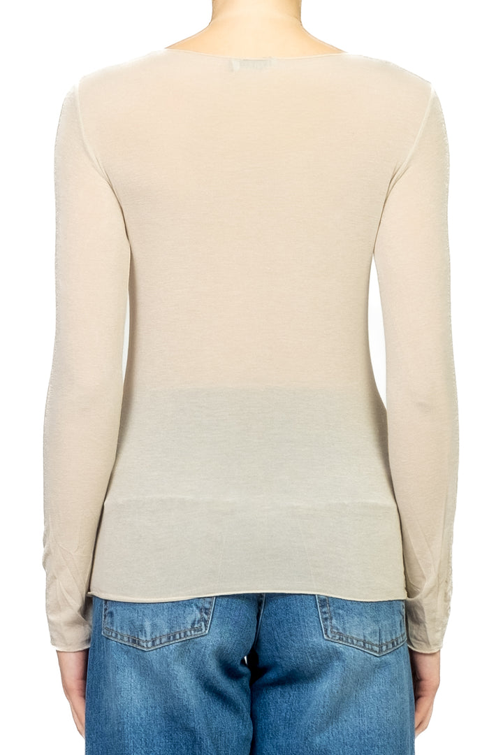 Emunà - Maglia sottile in misto cashmere