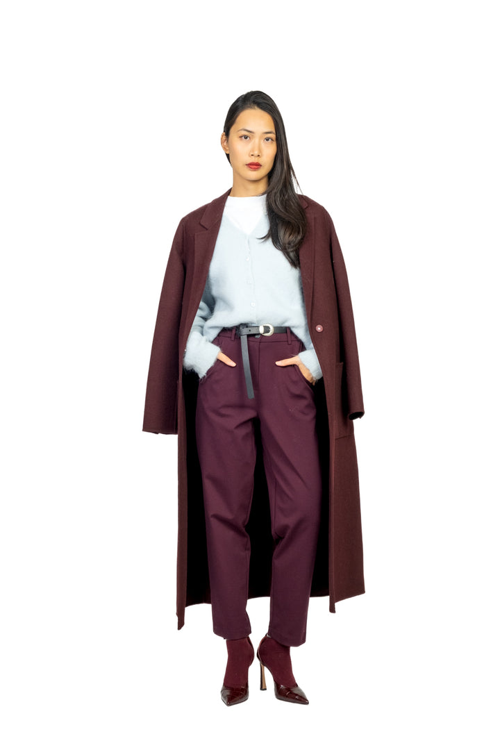 Tensione In - Pantalone carrot in punto milano Art. 26P1202