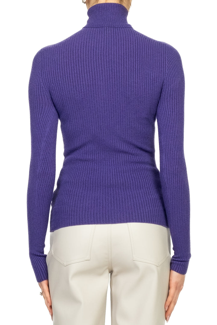 Tensione In - Maglia costine collo alto Art. IRC1273AI25