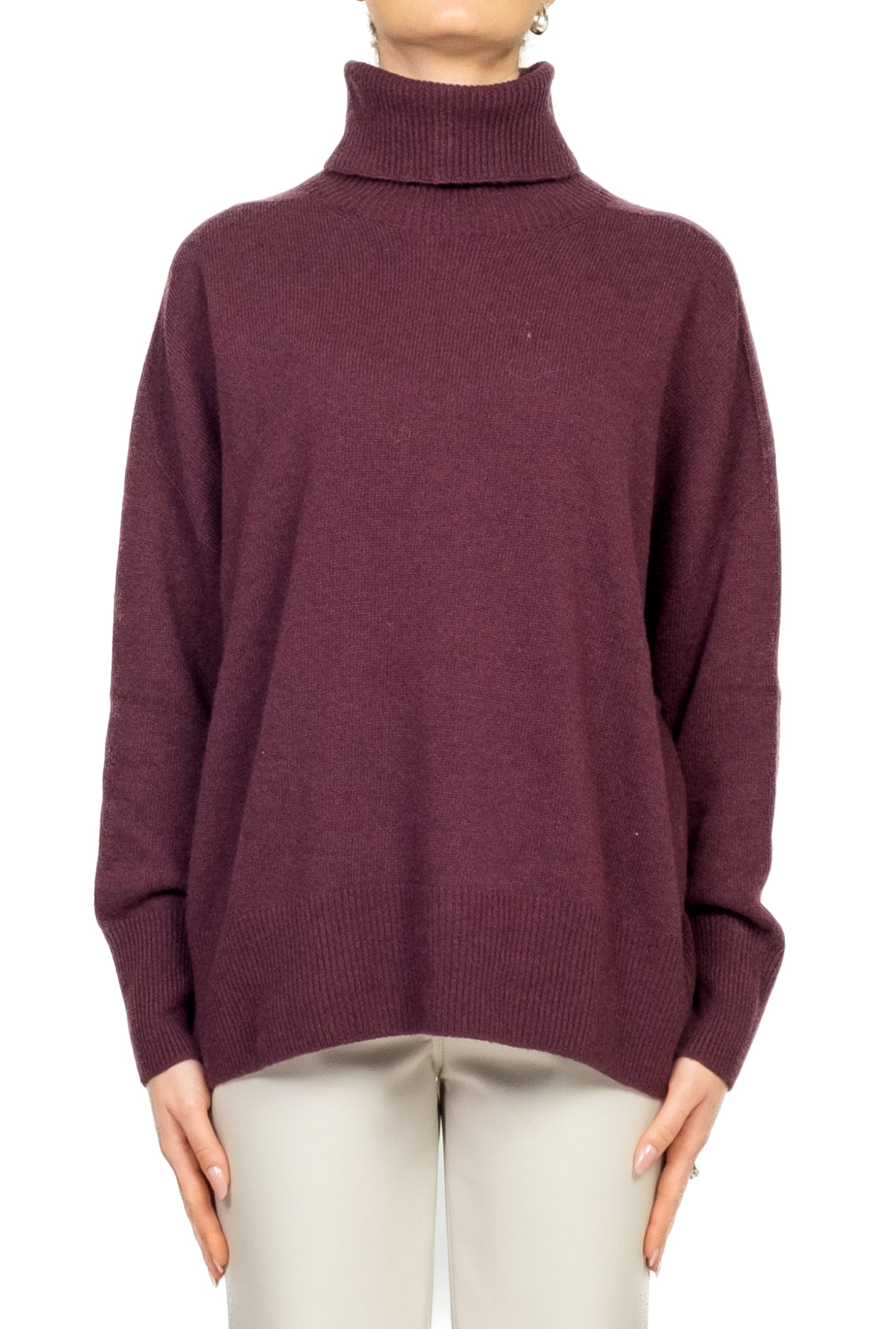 Tensione In - Maglia over collo alto Art. D78758