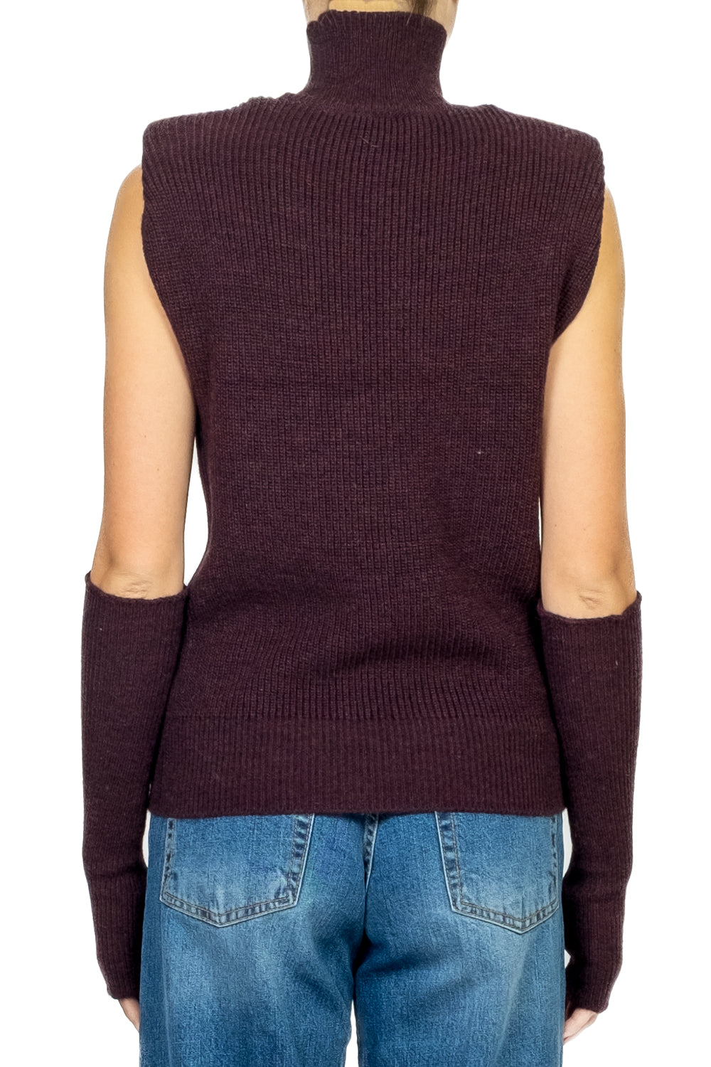 Kontatto - Gilet collo alto con manicotti Art. 3M1087NI