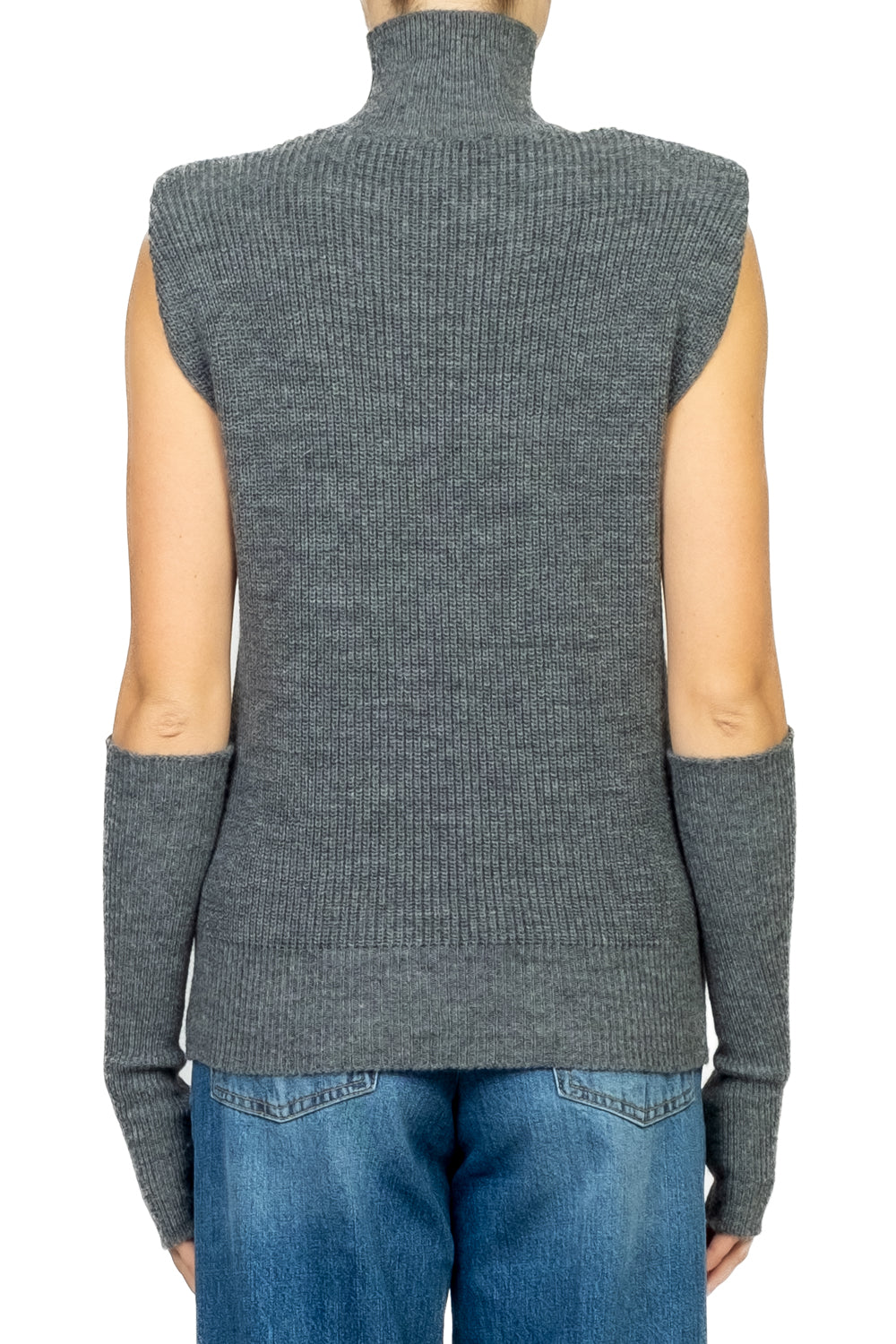 Kontatto - Gilet collo alto con manicotti Art. 3M1087NI