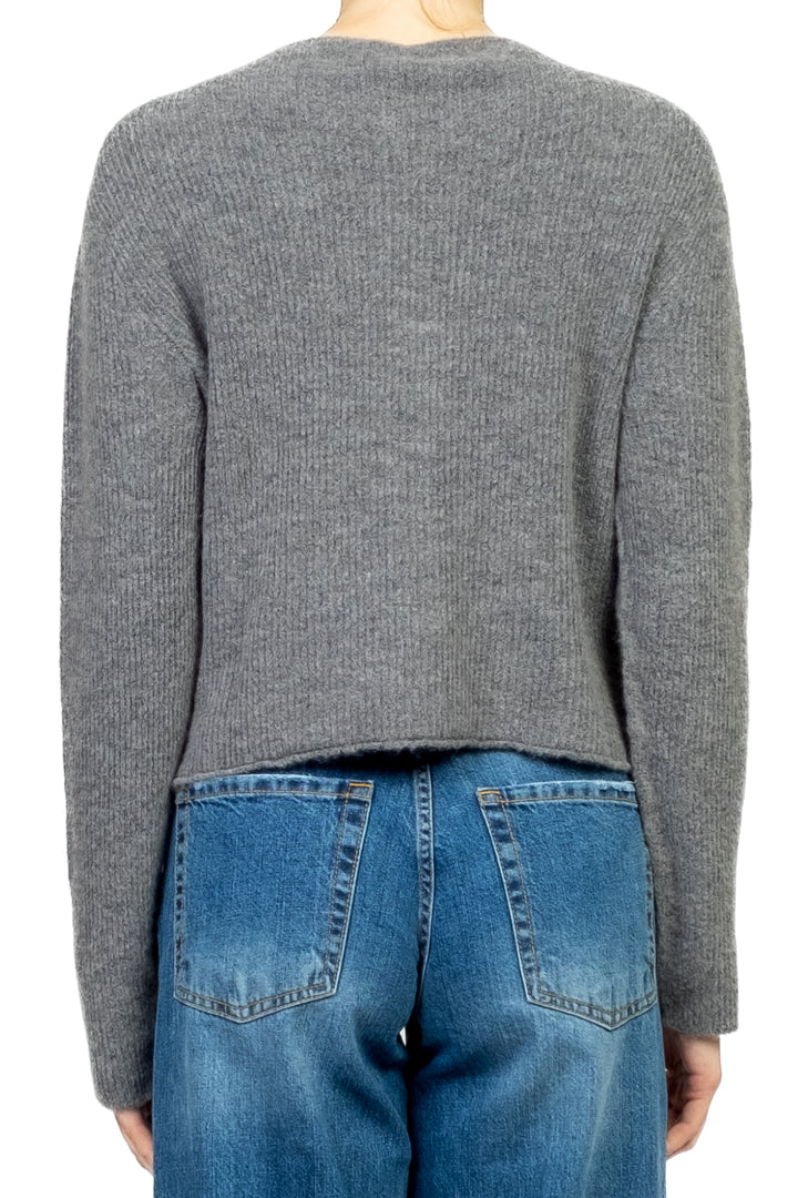 Kontatto - Cardigan coste bottoni oro Art. 3M0882CN