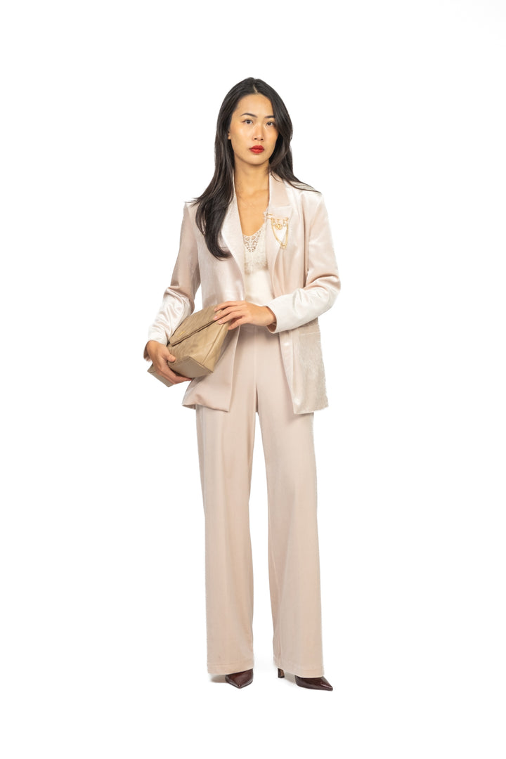 Have One - Pantalone gamba dritta in ciniglia Art. PGE-P256