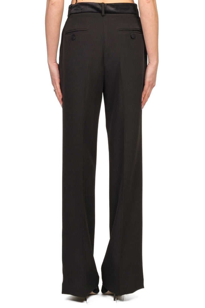 Vicolo - Pantalone gamba dritta banda in ciniglia Art. TF0412