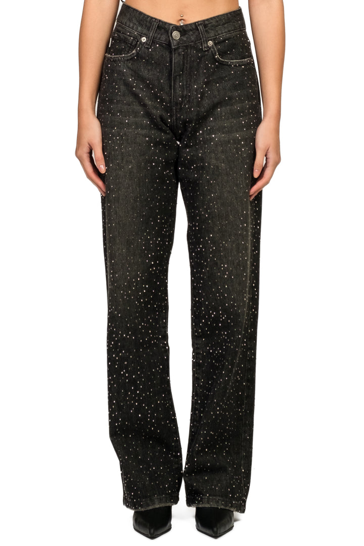 Vicolo - Jeans MELODY gamba dritta strass Art. DF5144
