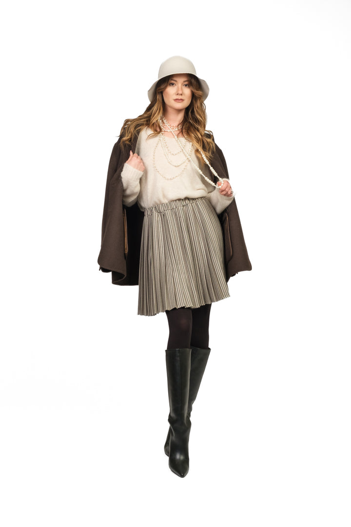 Vicolo - Maglia over misto mohair scollo v Art. 55226F