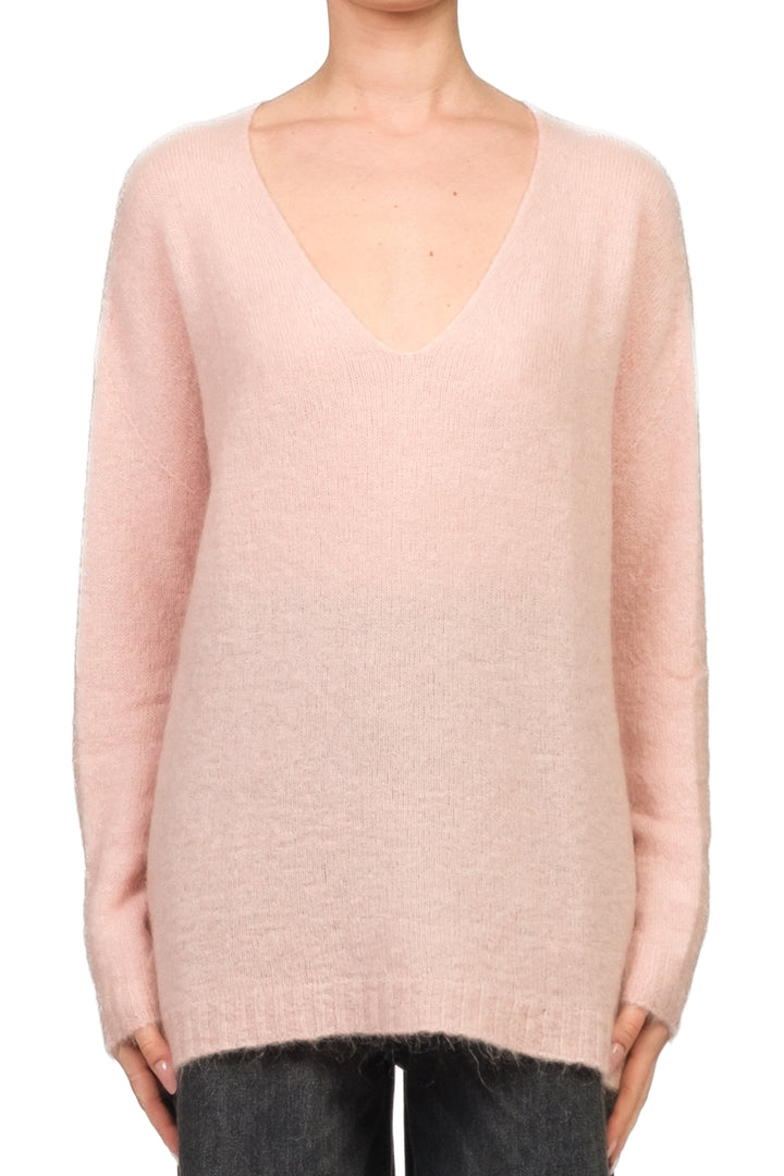 Vicolo - Maglia over misto mohair scollo v Art. 55226F