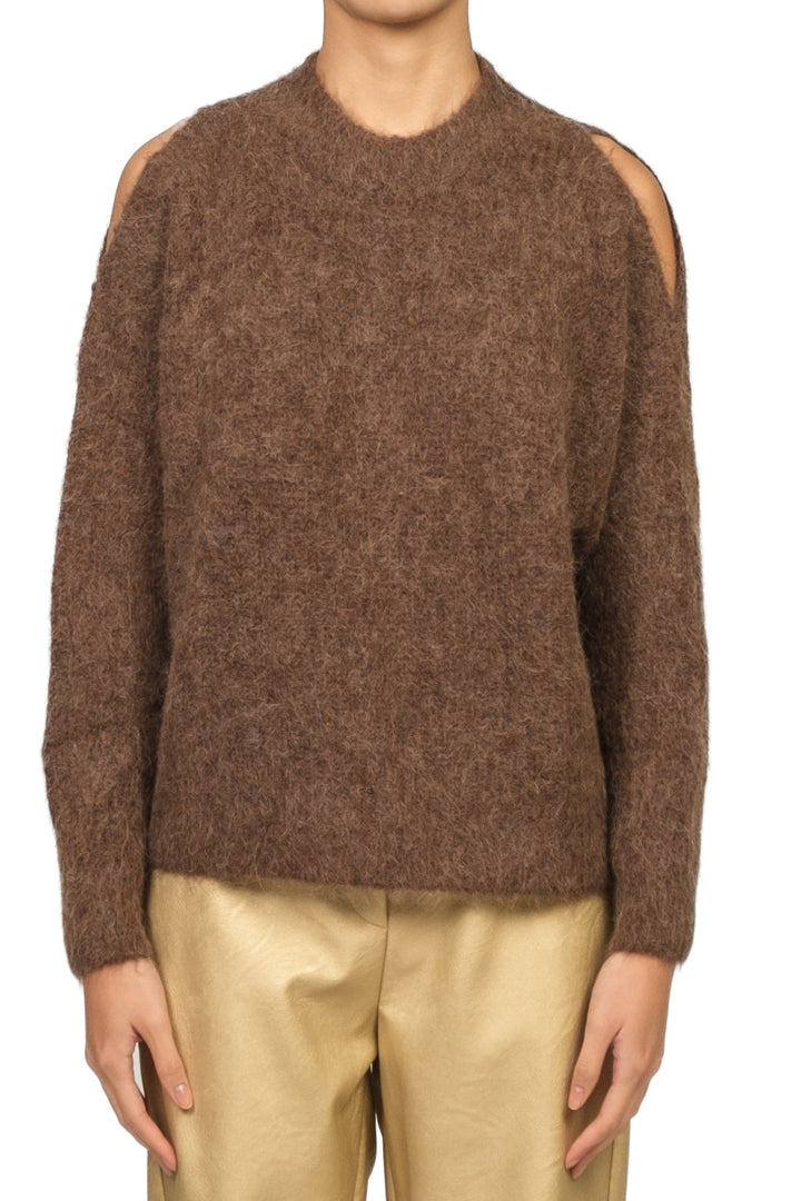 Vicolo - Maglia mezzo collo cut out Art. 55243F