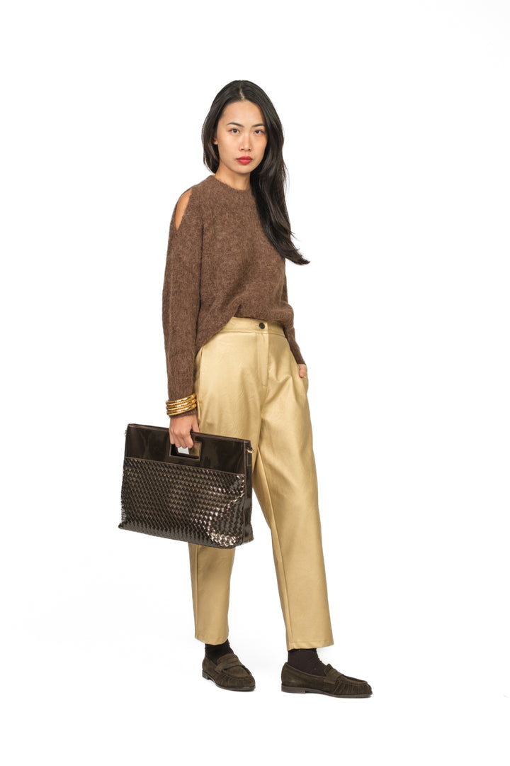 Vicolo - Maglia mezzo collo cut out Art. 55243F