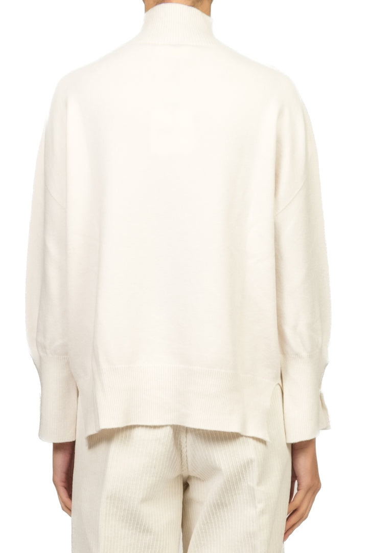 Vicolo - Maglia collo alto bottone gioiello Art. 77379F