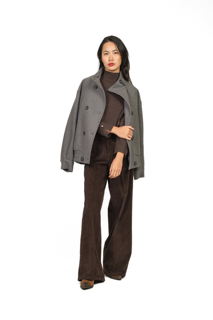 Vicolo - Bomber doppio petto colletto alto Art. TF1175