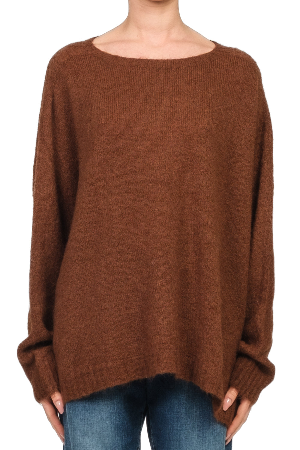 Vicolo - Maglia over misto mohair Art. 55225F