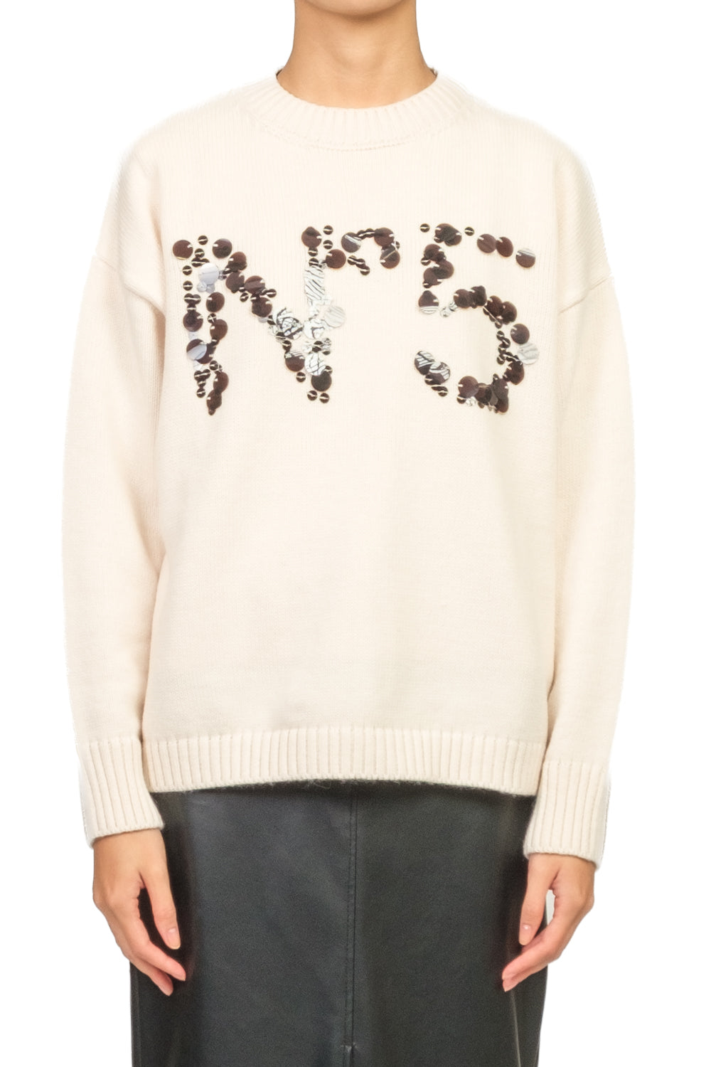 Tensione In - Maglia N5 con paillettes Art. W5HMJ56A400PA