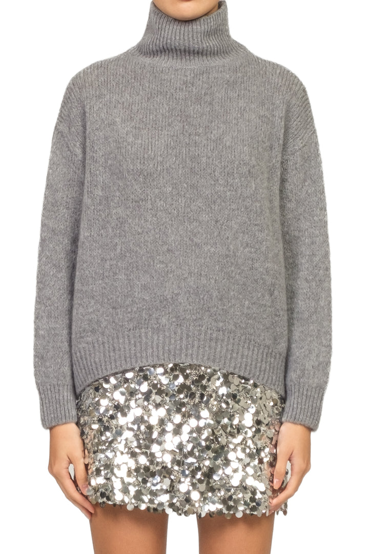 Dixie - Maglia collo alto misto mohair Art. M277Y316