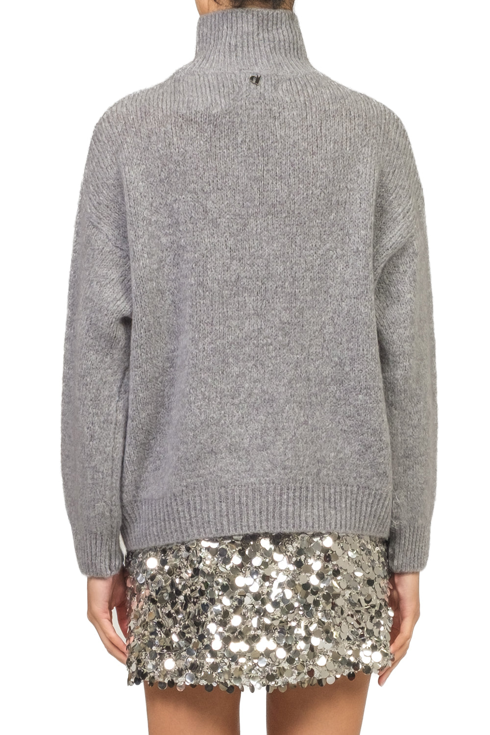 Dixie - Maglia collo alto misto mohair Art. M277Y316