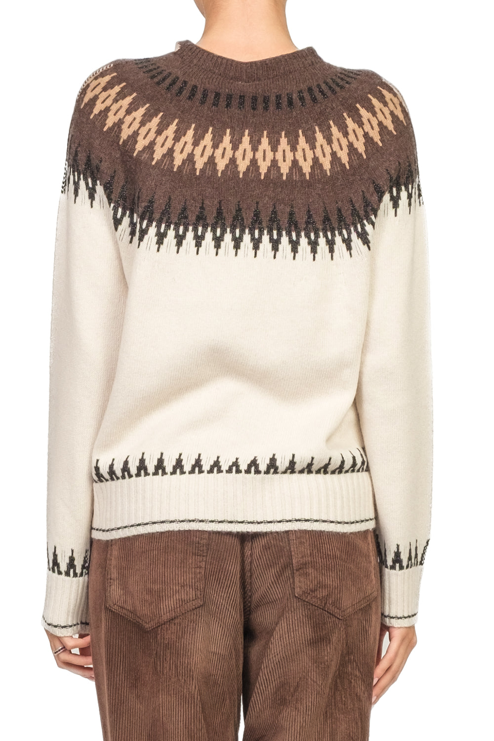 Tensione In - Maglia girocollo fantasia Art. D78963